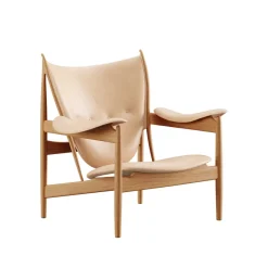 House of Finn Juhl Lænestole<Høvdingestol, eg klar olie af Finn Juhl