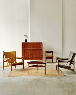 House of Finn Juhl Lænestole<Høvdingestol, eg klar olie af Finn Juhl