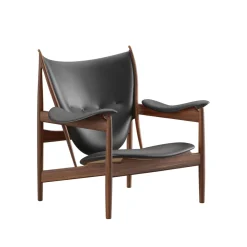 House of Finn Juhl Lænestole<Høvdingestol, valnød af Finn Juhl