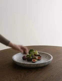 Wabi Sabi Nordic Gaver Til Hende|Service<Hyben Fad, silver travertin fra