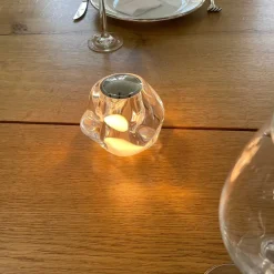 Loom Design Portable Lamper<ICE BALL Portable Bordlampe, krom fra