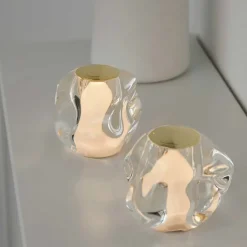 Loom Design Portable Lamper<ICE BALL Portable Bordlampe, guld fra