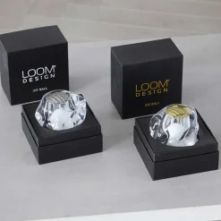 Loom Design Portable Lamper<ICE BALL Portable Bordlampe, guld fra