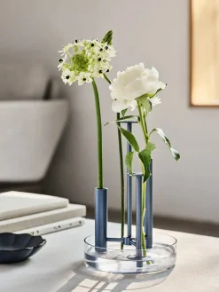 Fritz Hansen Vaser<Ikeru High Vase, dusk blue af Jaime Hayon