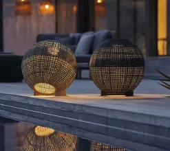 Cane-line Spots|Udendørslamper<Illusion Lampe, rund fra