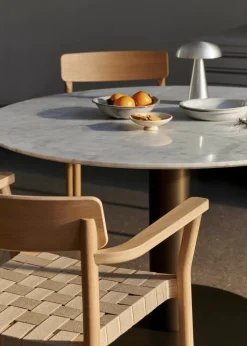 &Tradition Spiseborde<In Between Bord SK20, Bronzed stel fra