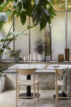 &Tradition Spiseborde<In Between Bord SK16, Bronzed stel fra