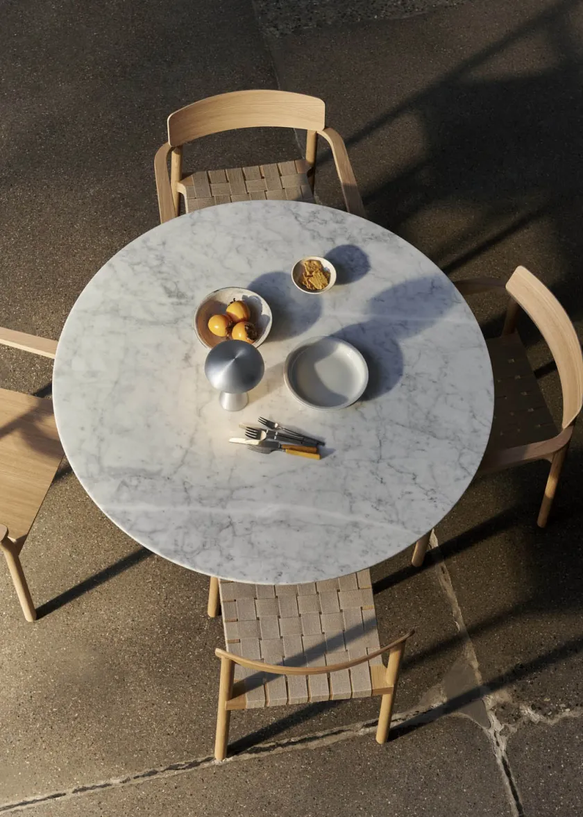 &Tradition Spiseborde<In Between Bord SK20, sort stel fra