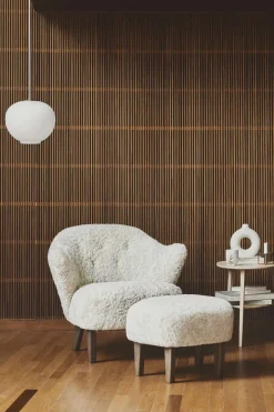 Audo Copenhagen Fodskamler|Lænestole<Ingeborg med Fodskammel, moonlight fra