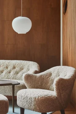 Audo Copenhagen Fodskamler|Lænestole<Ingeborg med Fodskammel, moonlight fra