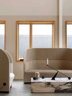 Audo Copenhagen Gaver Til Ham|Lysestager<Interconnect Candle Holder, black fra