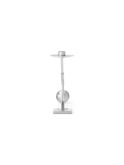 Audo Copenhagen Gaver Til Ham|Gaver Til Hende<Interconnect Candle Holder - small, stainless steel fra
