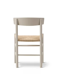 Fredericia Furniture Spisebordsstole<J39 Folkestolen, heritage red af Børge Mogensen