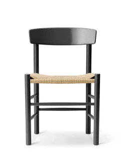 Fredericia Furniture Spisebordsstole<J39 Folkestolen, Khaki grøn af Børge Mogensen