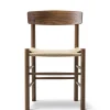 Fredericia Furniture Spisebordsstole<J39 Folkestolen, olieret valnød af Børge Mogensen