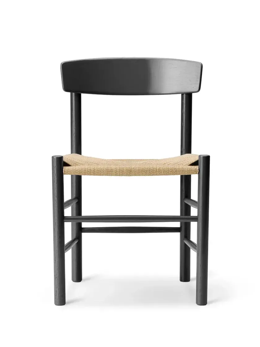 Fredericia Furniture Spisebordsstole<J39 Folkestolen, Vintage lakeret af Børge Mogensen