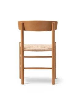 Fredericia Furniture Spisebordsstole<J39 Folkestolen, Vintage lakeret af Børge Mogensen