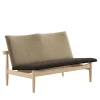 House of Finn Juhl Sofaer<Japan 2 pers. sofa, eg klar olie af Finn Juhl