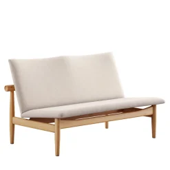 House of Finn Juhl Sofaer<Japan 2 pers. sofa, eg klar olie af Finn Juhl