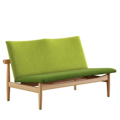 House of Finn Juhl Sofaer<Japan 2 pers. sofa, eg klar olie af Finn Juhl