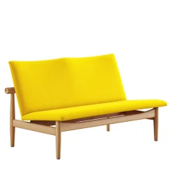 House of Finn Juhl Sofaer<Japan 2 pers. sofa, eg klar olie af Finn Juhl
