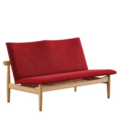 House of Finn Juhl Sofaer<Japan 2 pers. sofa, eg klar olie af Finn Juhl