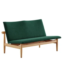 House of Finn Juhl Sofaer<Japan 2 pers. sofa, eg klar olie af Finn Juhl