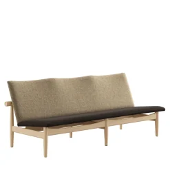 House of Finn Juhl Sofaer<Japan 3 pers. sofa, eg olie af Finn Juhl