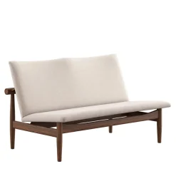 House of Finn Juhl Sofaer<Japan 2 pers. sofa, valnød af Finn Juhl