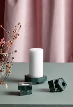 Woud Lysestager<Jeu de Dés 3 Candle Holder fra