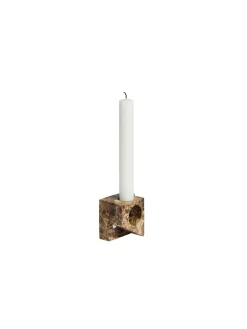 Woud Lysestager<Jeu de Dés 2 Candle Holder fra