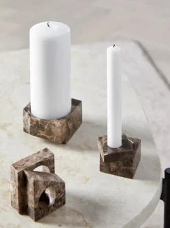 Woud Lysestager<Jeu de Dés 2 Candle Holder fra
