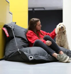 Fatboy Udendørs Loungemøbler|Havestole<Junior Stonewashed sækkestol fra