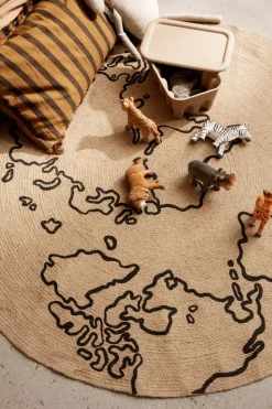 Ferm Living Gulvtæpper<Jute Carpet fra