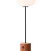 Audo Copenhagen Gulvlamper|Spots<JWDA Floor Lamp, red travertine stone fra