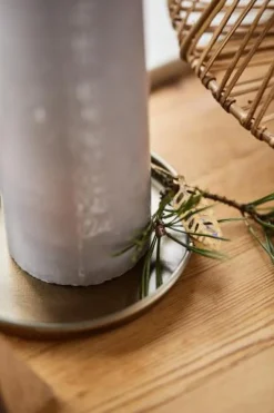 Ib Laursen Kalenderlys & Julelysestager|Adventsstager<Kalenderlys 1–24 præget tal fra