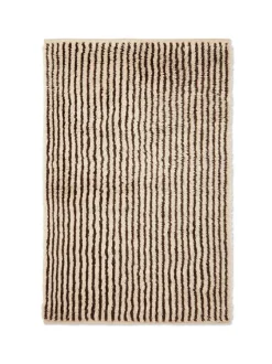 Ferm Living Gulvtæpper<Kami Knotted Rug, coffee fra