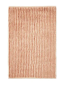 Ferm Living Gulvtæpper<Kami Knotted Rug, red brown fra