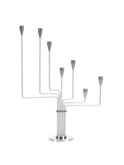 Piet Hein Lysestager<Karlsvognen Table Lysestage, regnbue fra