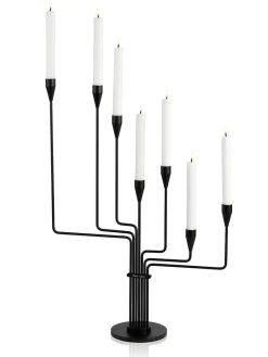 Piet Hein Lysestager<Karlsvognen Table Lysestage, lilla fra