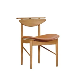 House of Finn Juhl Spisebordsstole<Karmstolen, ask klar olie af Finn Juhl