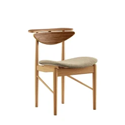 House of Finn Juhl Spisebordsstole<Karmstolen, ask klar olie af Finn Juhl