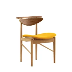 House of Finn Juhl Spisebordsstole<Karmstolen, eg olie af Finn Juhl