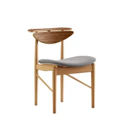 House of Finn Juhl Spisebordsstole<Karmstolen, eg olie af Finn Juhl