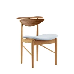 House of Finn Juhl Spisebordsstole<Karmstolen, eg olie af Finn Juhl