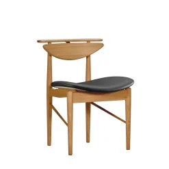 House of Finn Juhl Spisebordsstole<Karmstolen, eg olie af Finn Juhl
