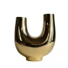 Hein Studio Vaser<Kazumi StudioVase, gold fra Hein