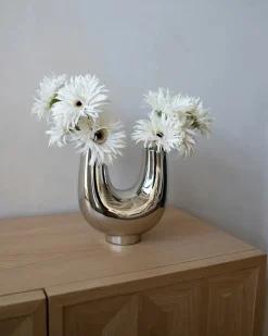 Hein Studio Vaser<Kazumi Vase, silver fra