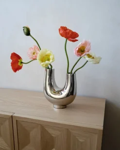 Hein Studio Vaser<Kazumi Vase, silver fra