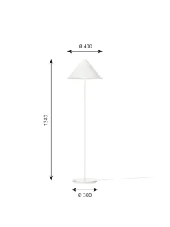 Louis Poulsen Gulvlamper|Spots<Keglen Gulvlampe fra